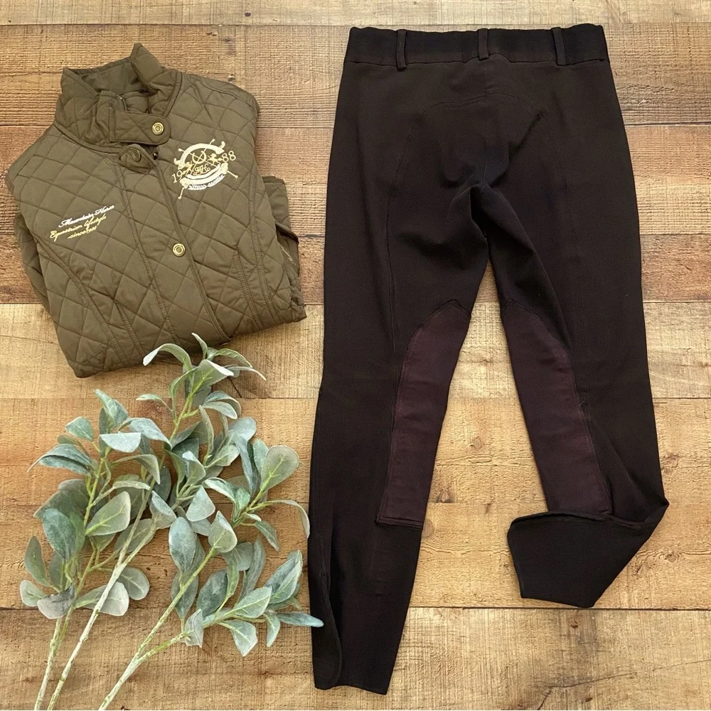 Equestrian Riding Breeches, Rider Knee Patch by GOODE - Picture 8 of 11
